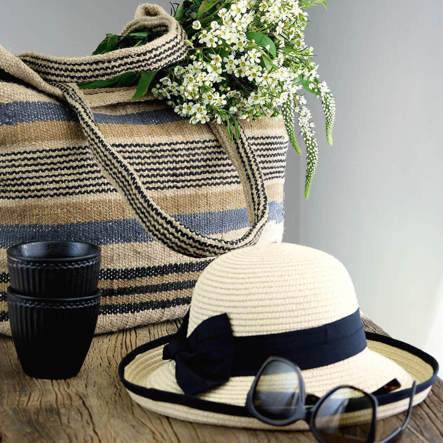 Jute-Tasche - XL - 50 cm (Braun)