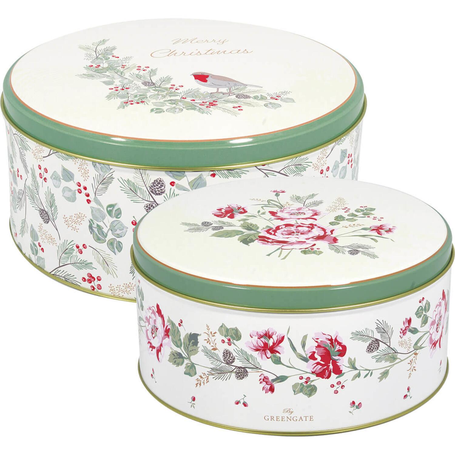 Keksdosen im 2er-Set "Merle" (White) GreenGate