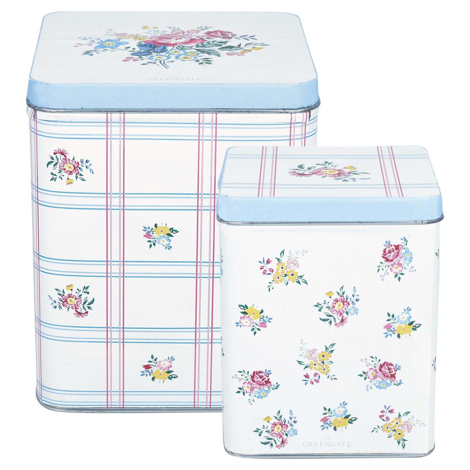 Keksdose im 2er-Set "Gaby" (White) GreenGate