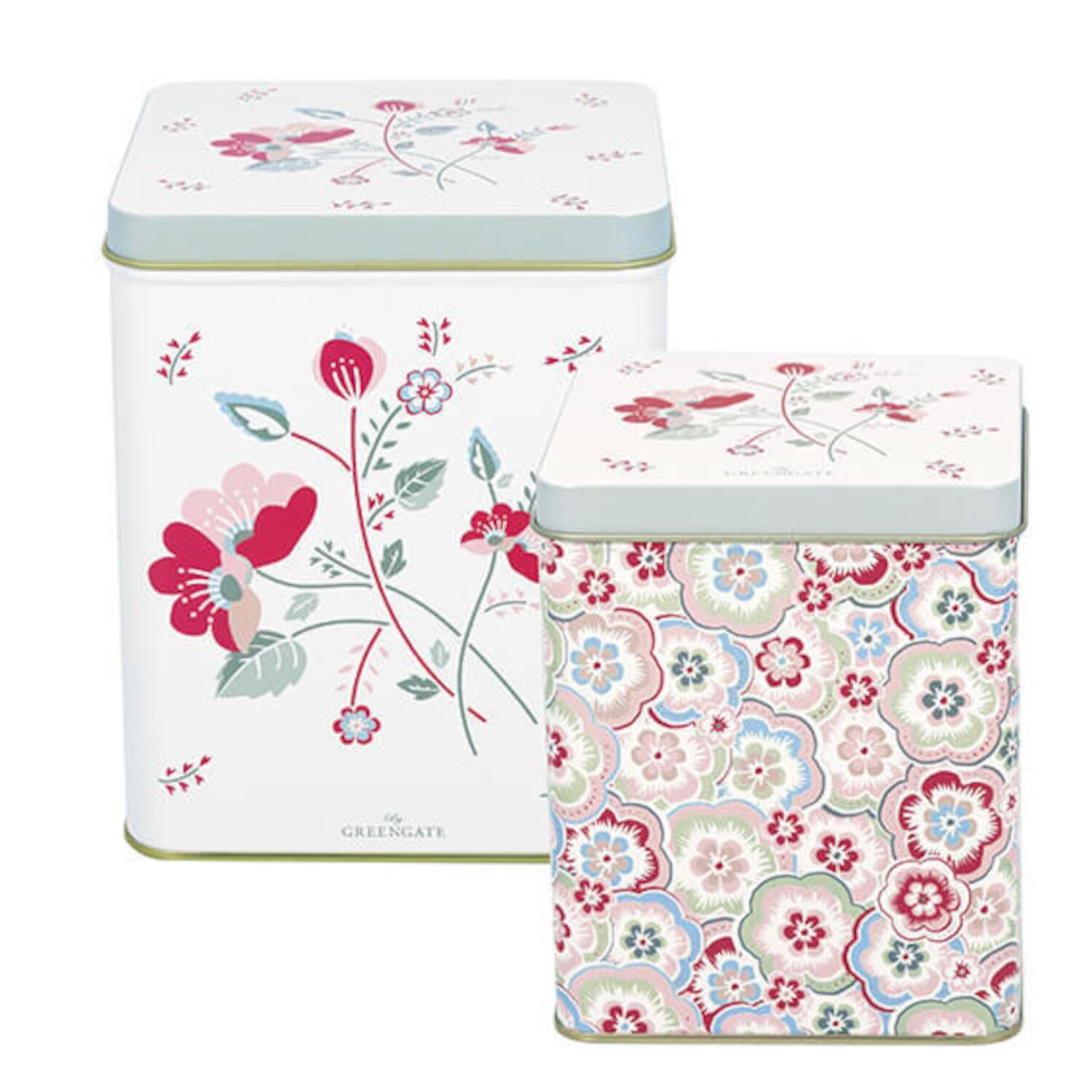 Keksdose im 2er-Set "Mozy" (Pale Pink)