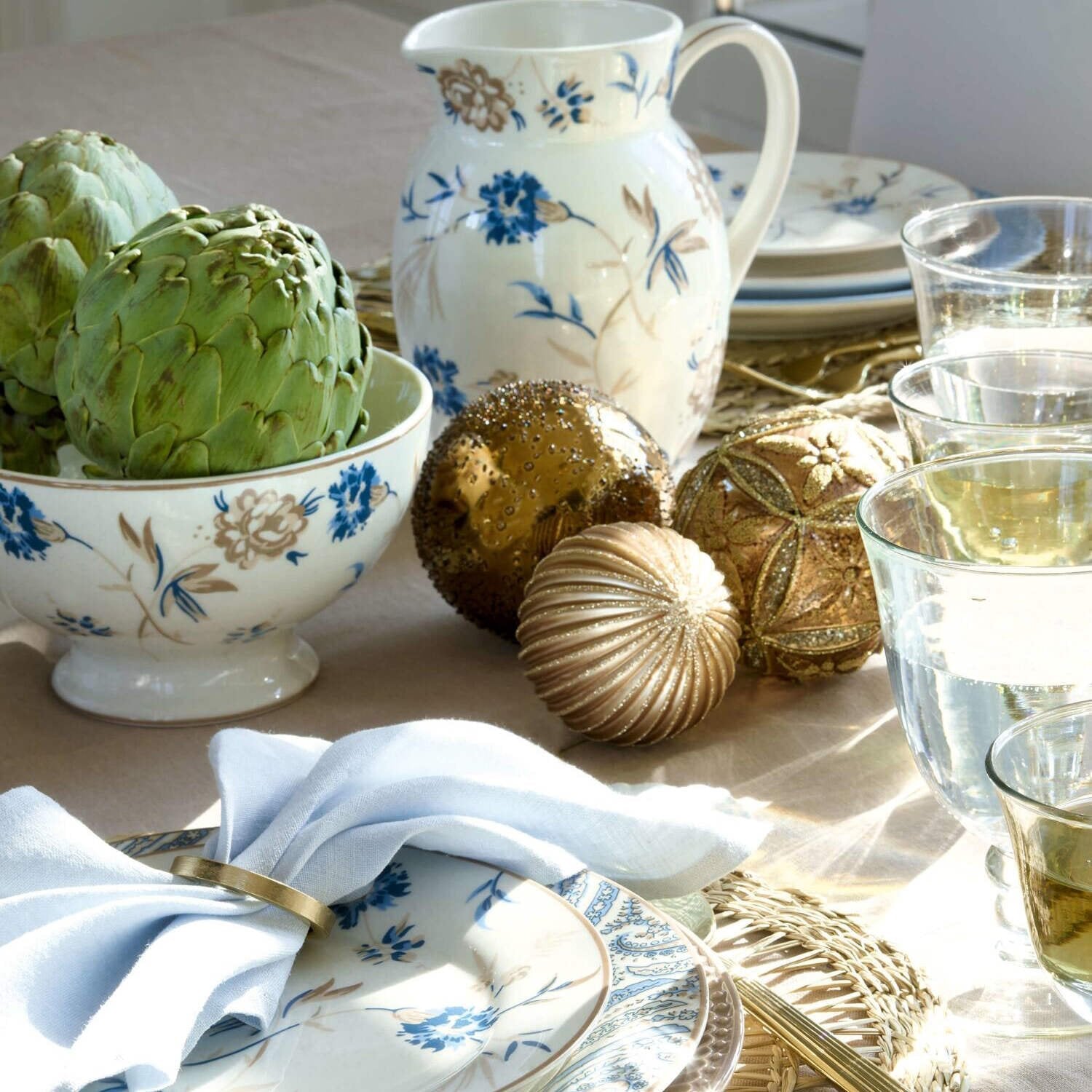 Schüssel/Veggie Bowl "Uma" (Beige)