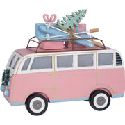 Weihnachtsauto Van "Laura" - 20x9,5x17 cm (Pale Pink) GreenGate