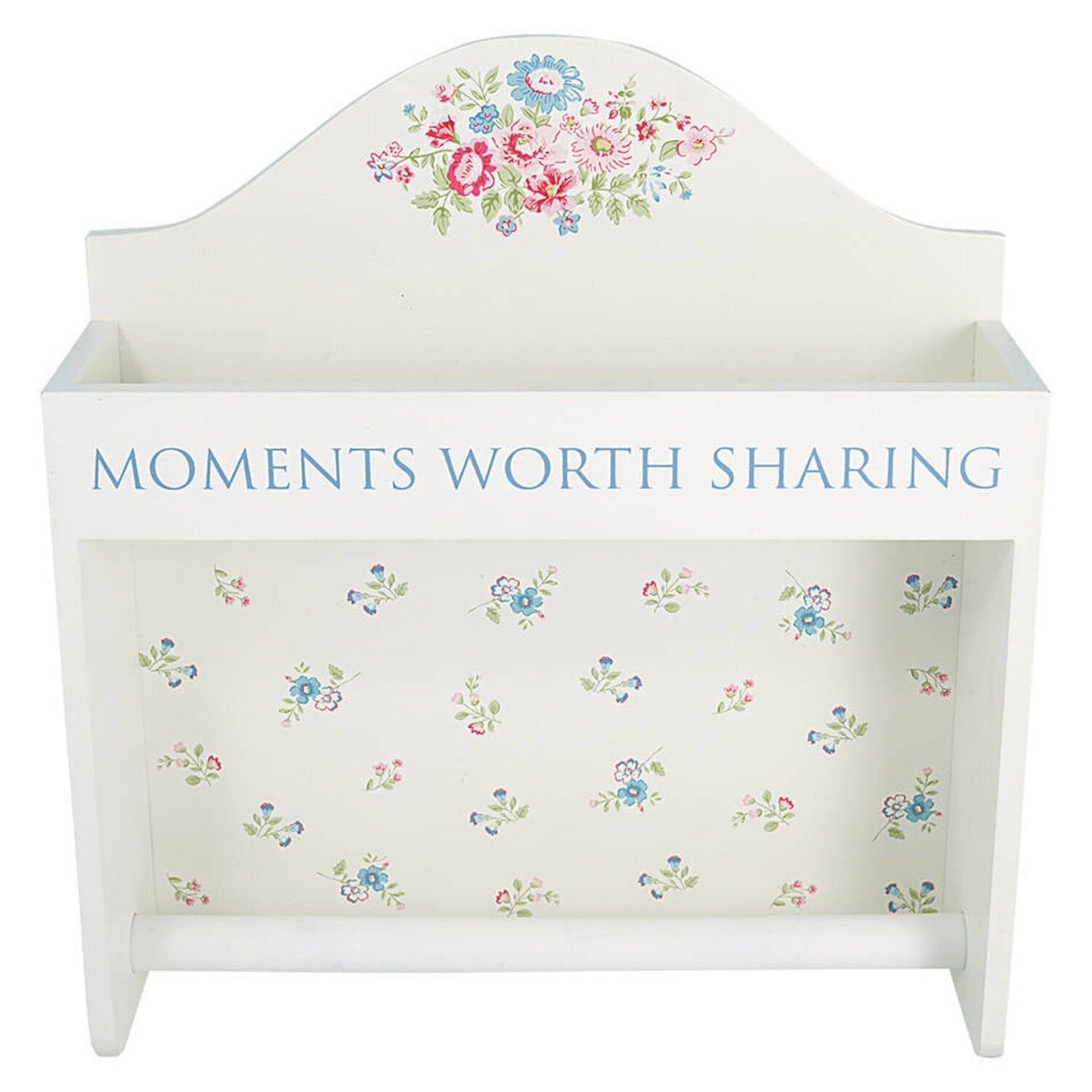 Küchenregal mit Gewürzablage "Ailis" (White)