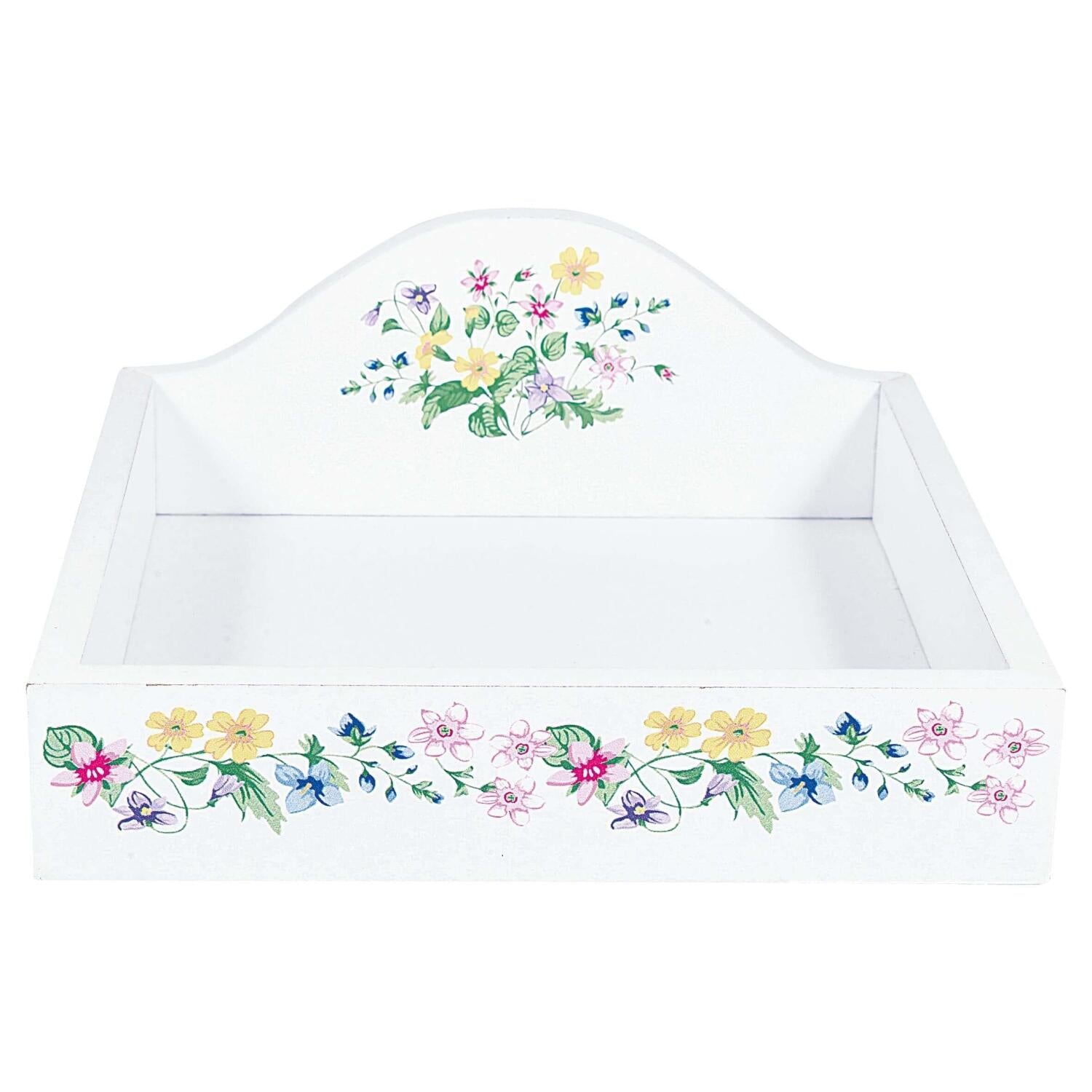 Serviettenhalter "Karolina" - 19x19x4 cm (White) GreenGate