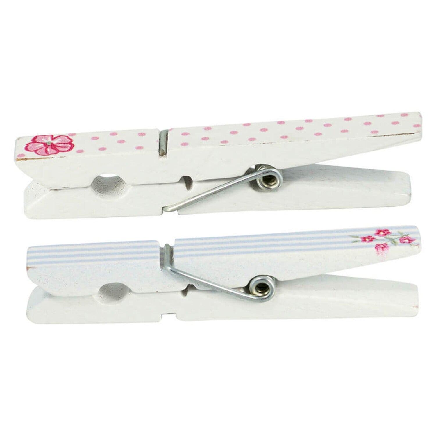 Wäscheklammern im 12er-Set "Xenia" - Klein (White)