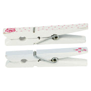 Wäscheklammern im 12er-Set "Xenia" - Klein (White)