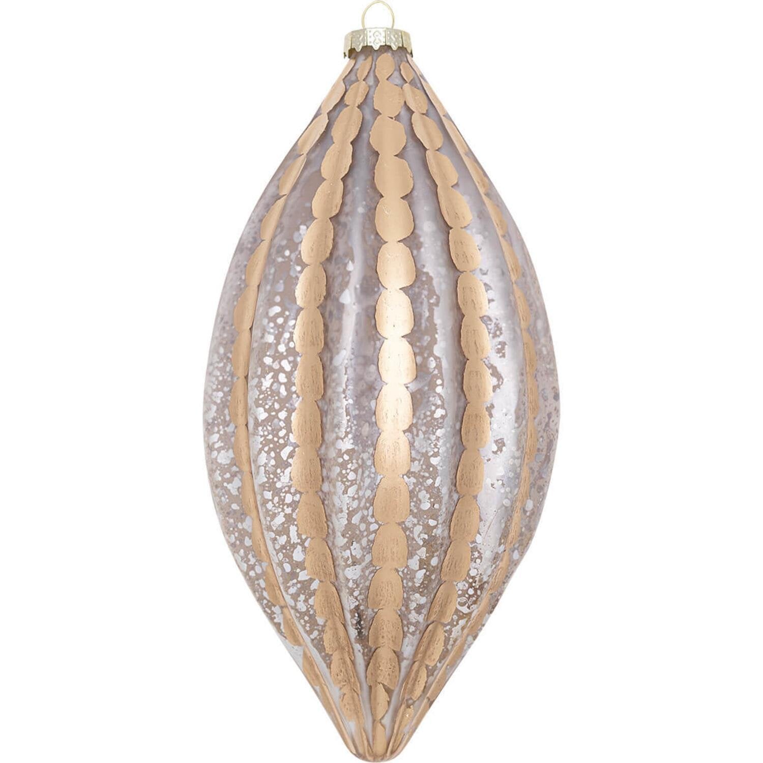 Deko-Tropfen - 22 cm (Antique Gold)