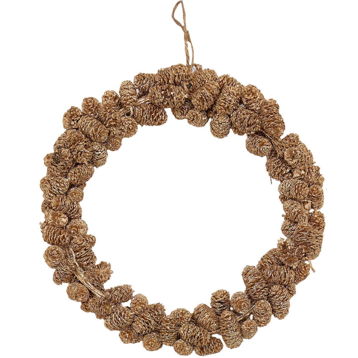 Weihnachtskranz "Leonora" - Medium (Gold) GreenGate