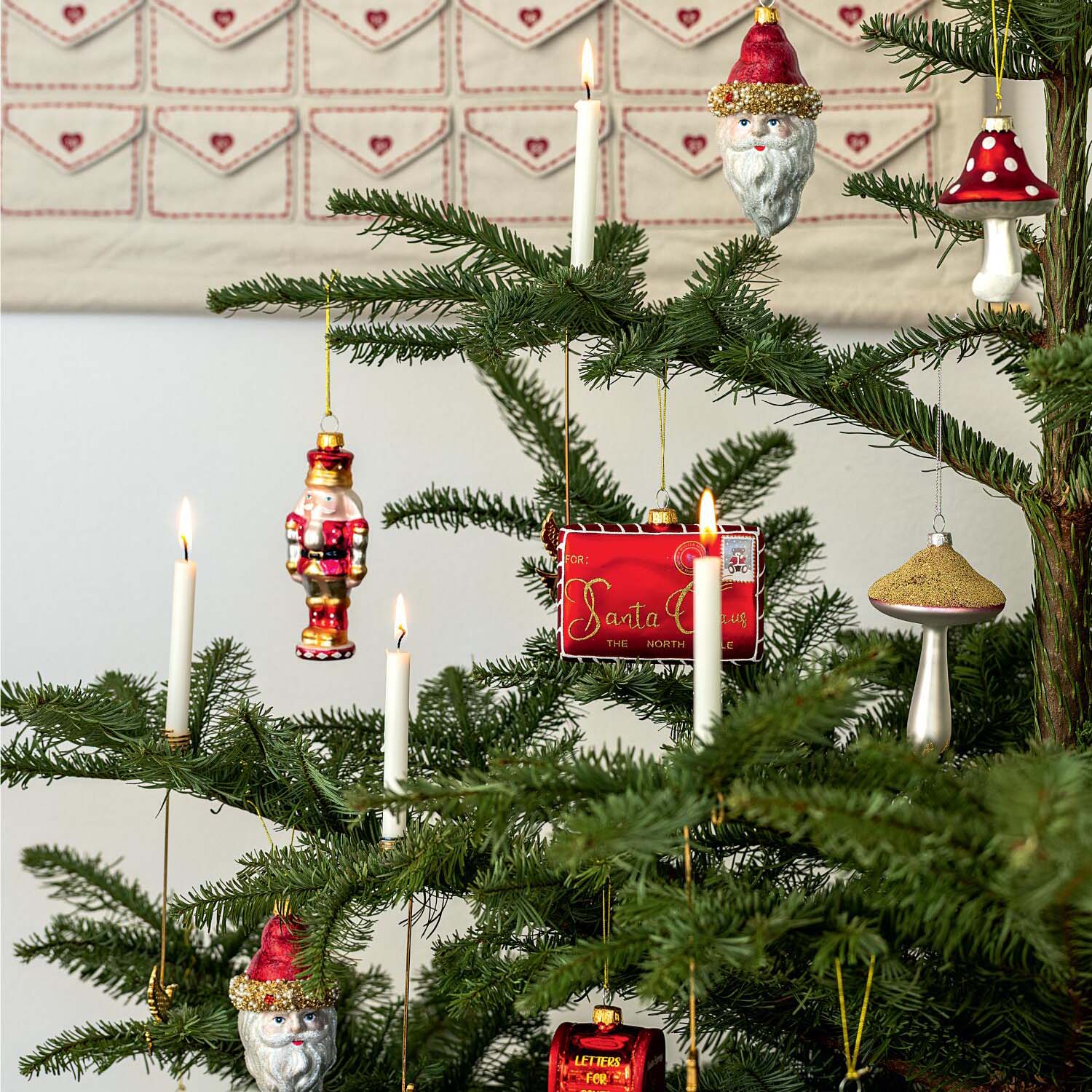Glasornament "Postbox" - 11,5 cm (Rot) GreenGate
