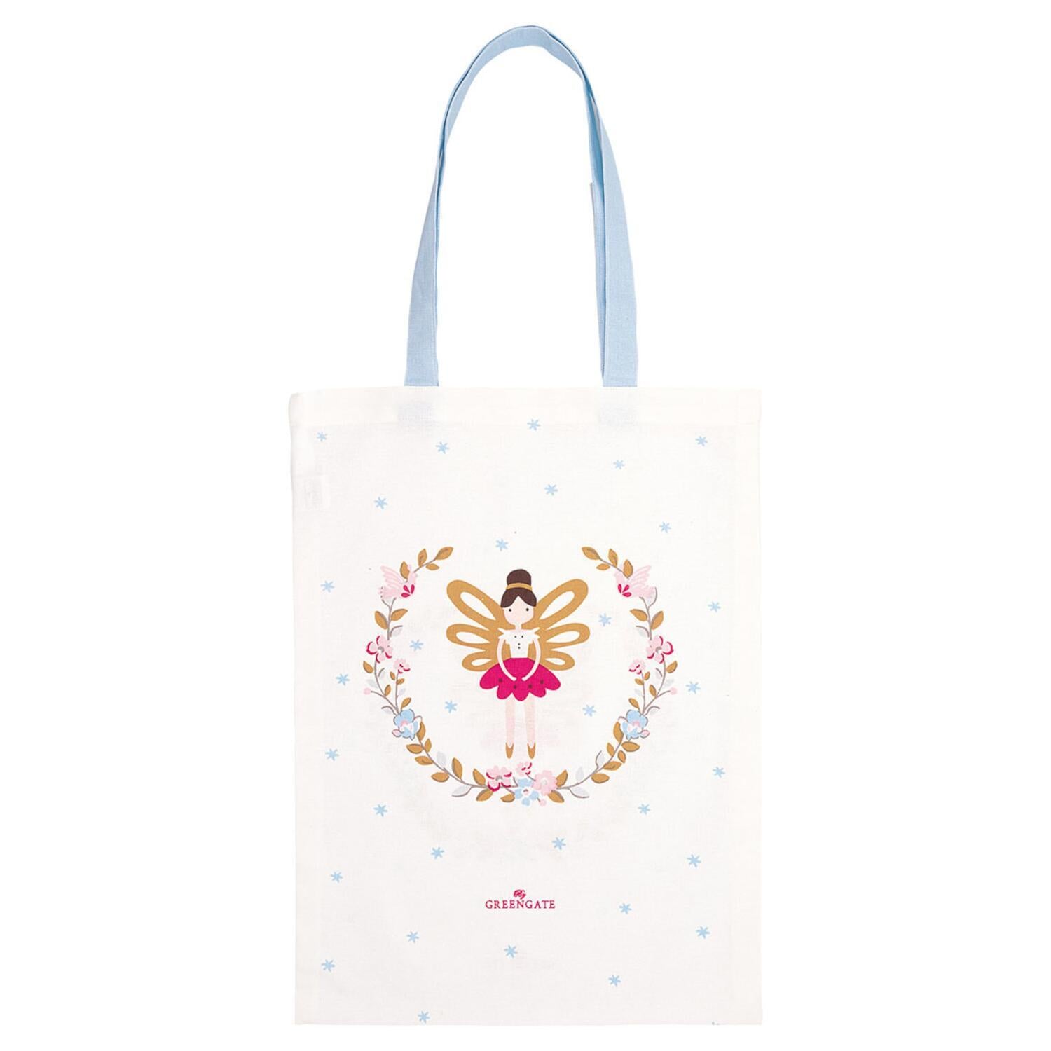 Baumwolltasche "Cindarella Xmas" - 34x45 cm (Weiß)