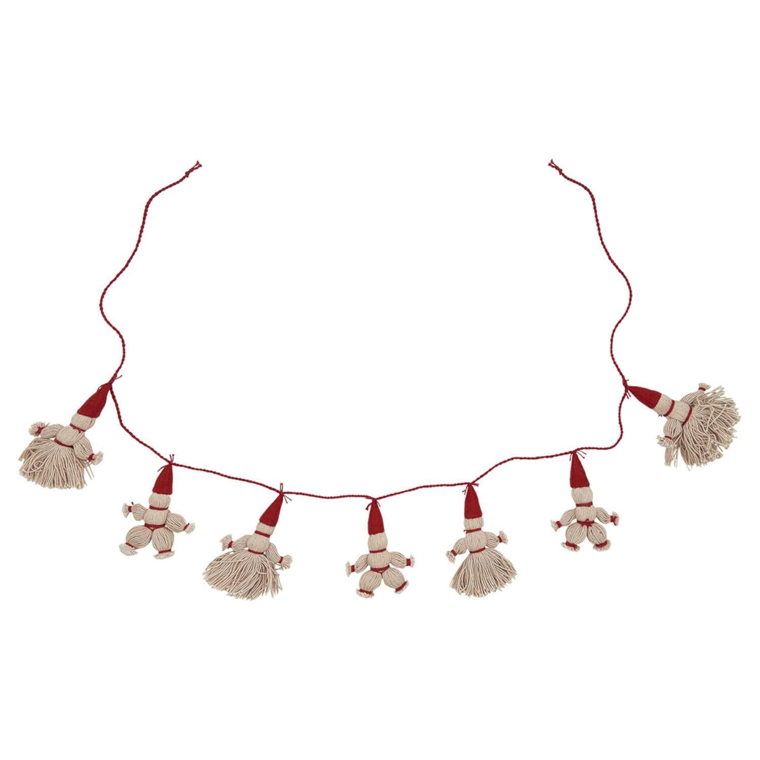 Girlande "Xmas Pixie" (Grau)