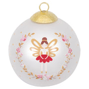 Glaskugel "Cindarella Xmas" 8 cm (Weiß) GreenGate