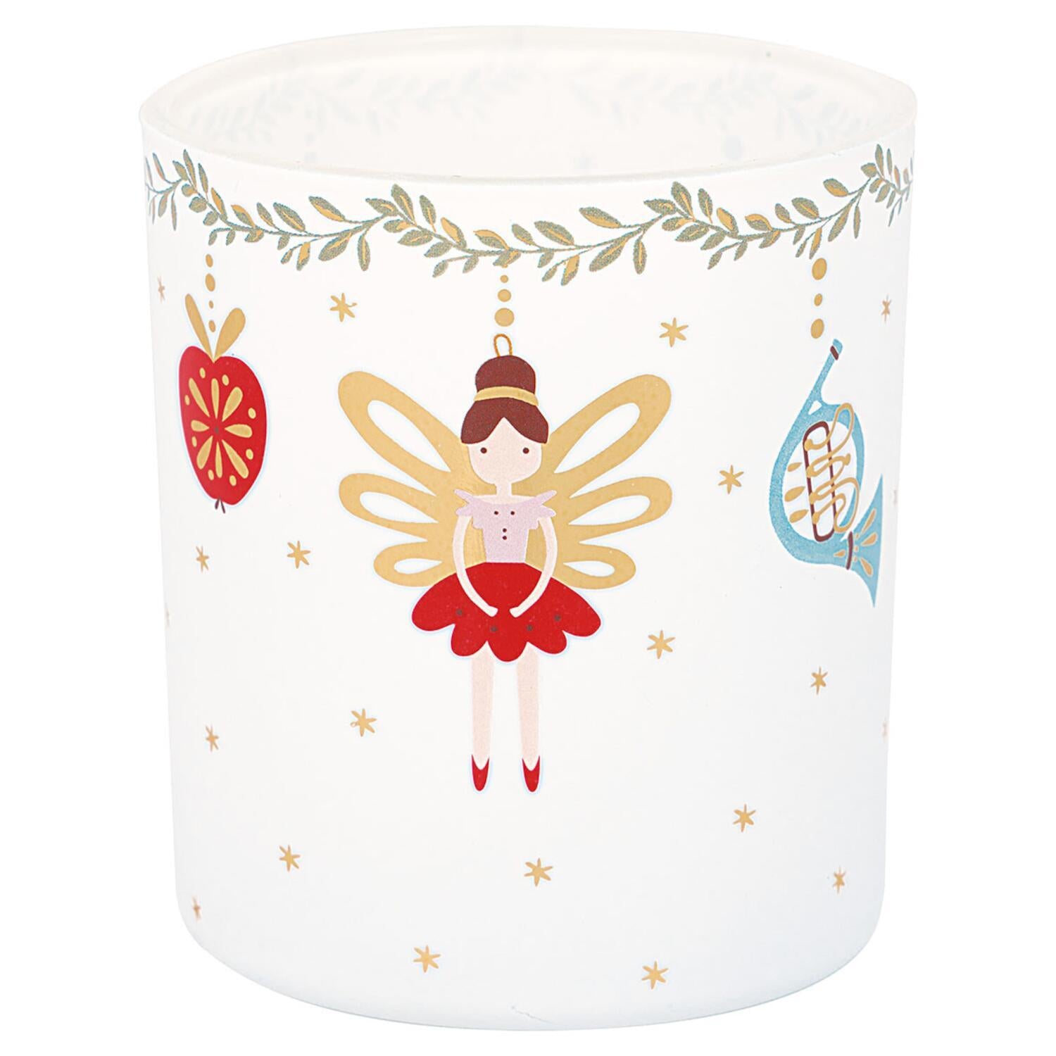 Kerzenhalter "Cindarella Xmas" - XS (Weiß)