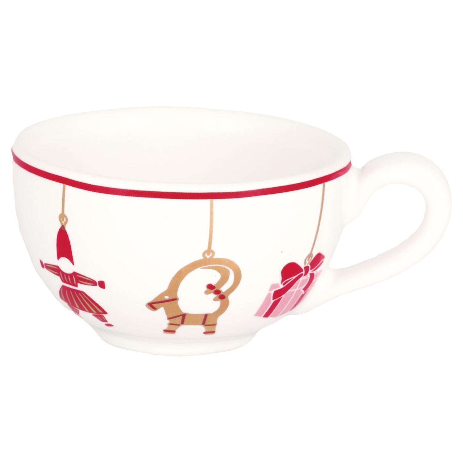 Tasse "Xmas" im 4er-Set - 5x3 cm (Gold Mix) GreenGate