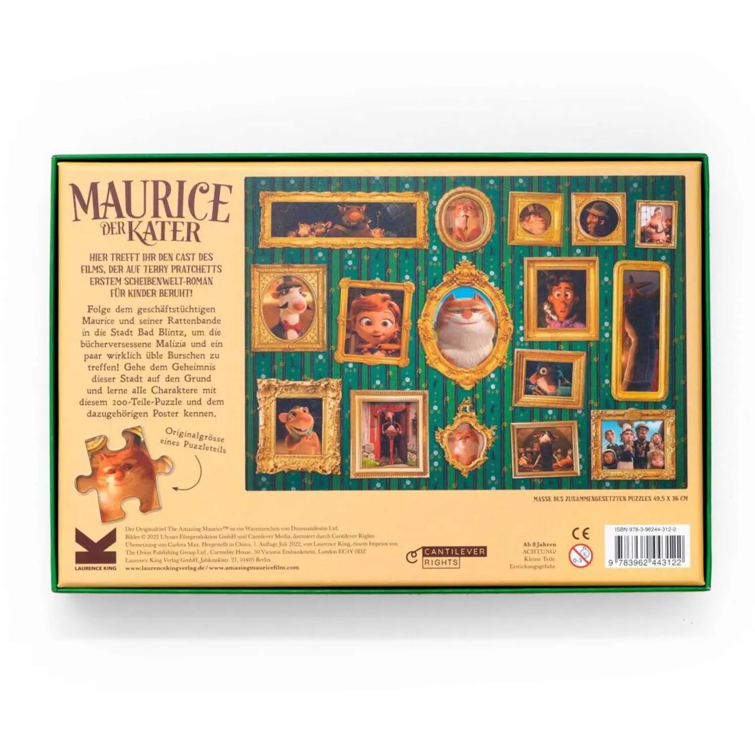 Maurice, der Kater Laurence King Verlag