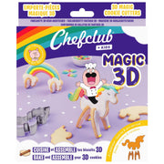 Keksausstecher-Set "Einhorn & Regenbogen Magic 3D"