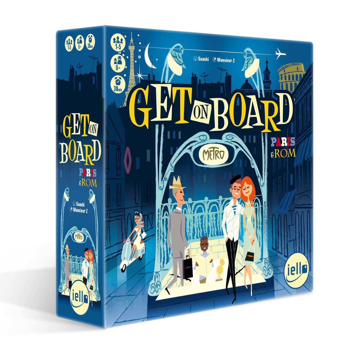 Get on Board: Paris & Rom