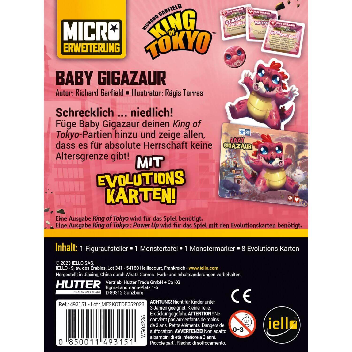 King of Tokyo - Baby Gigazaur