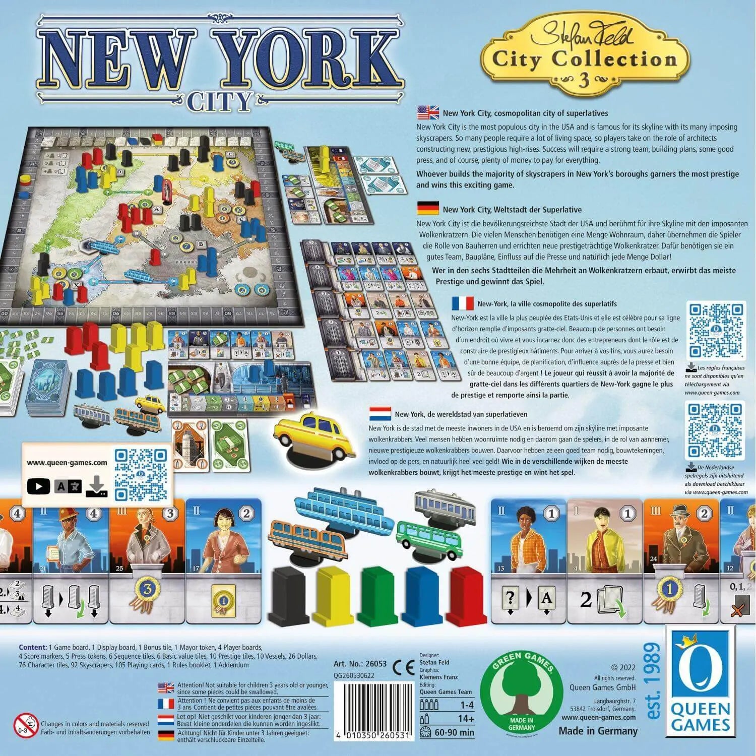 New York - Classic Edition Queen Games