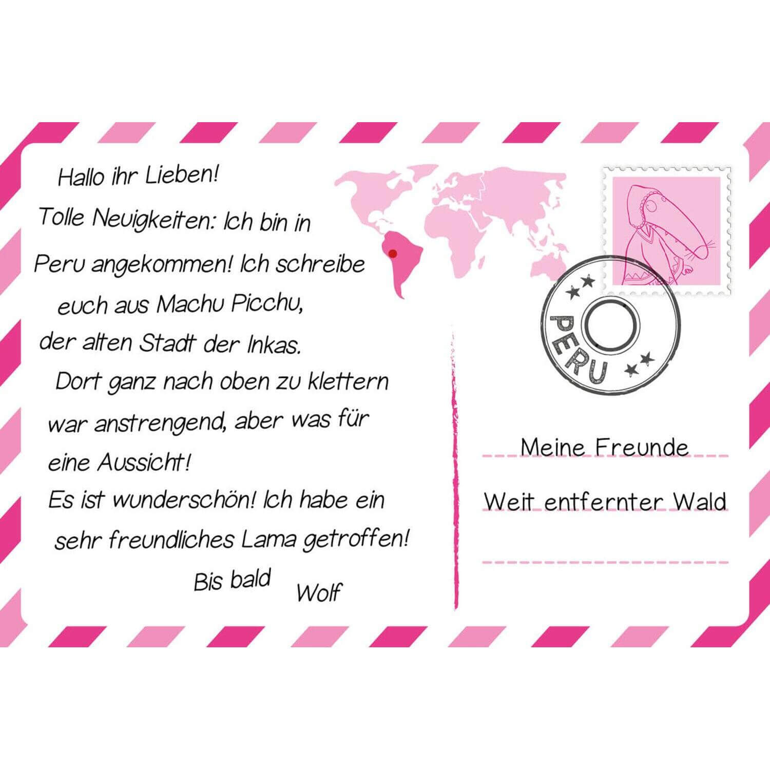 Reise um die Welt mit Wolf