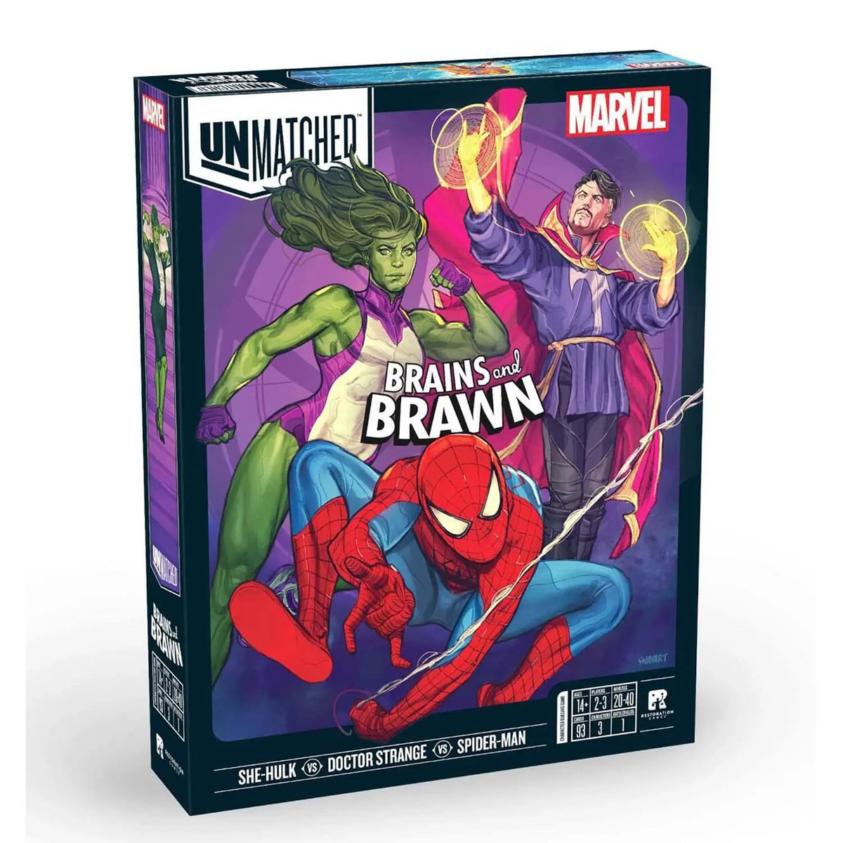 Unmatched Marvel: Brains & Brawn