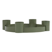 Adventskranz mit verschiebbaren Kerzenhaltern - ø  26 cm (Grün)