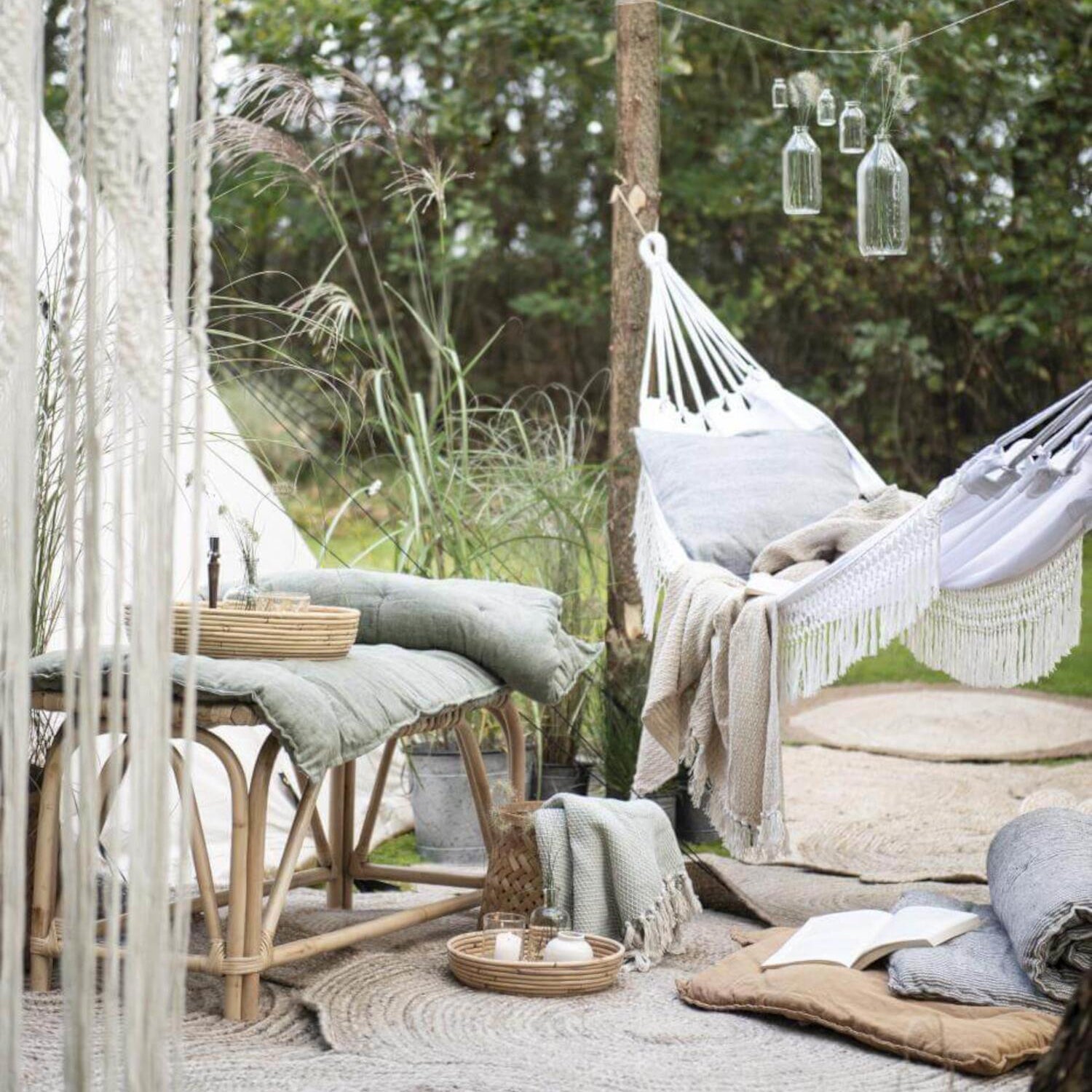 Hängematte - 200x90cm (Natur)