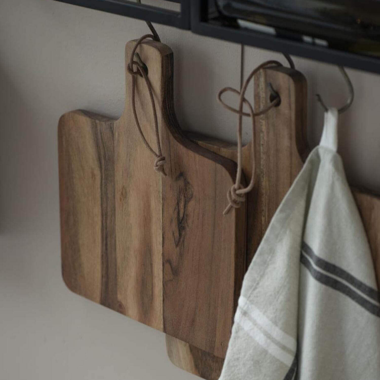 Tapasbrett aus Holz - 29cm (Natur)