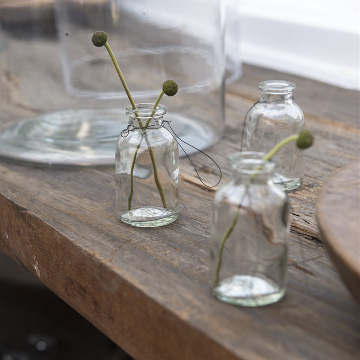 Deko-Flasche im Set