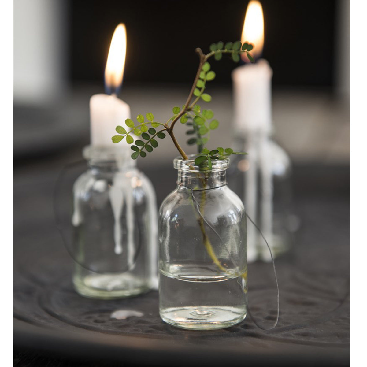 Deko-Flasche im Set