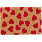 Türmatte "Herzen" - 60x40 cm (Rot) Ib Laursen