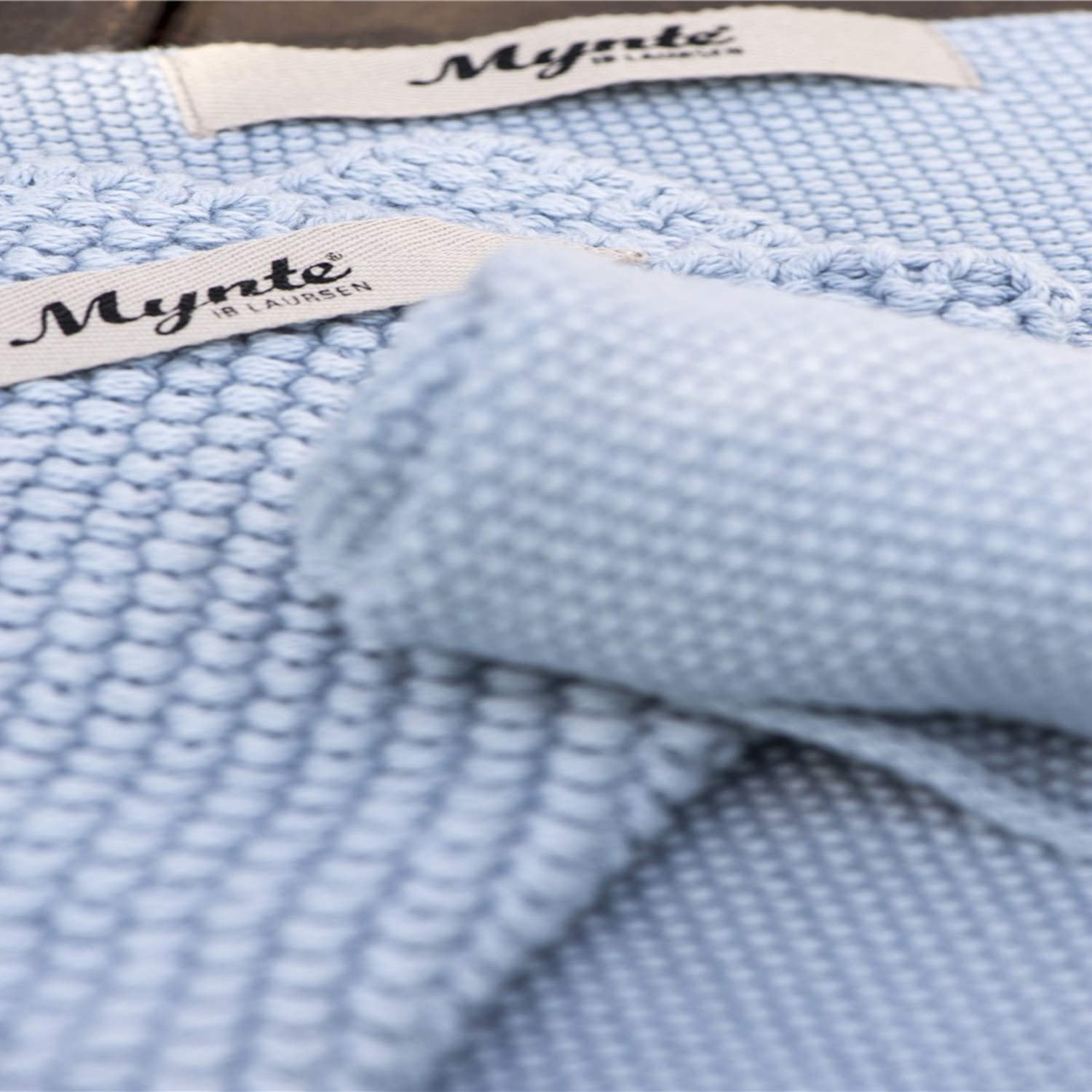 Mynte - Topflappen "Knitt" (Nordic Sky)