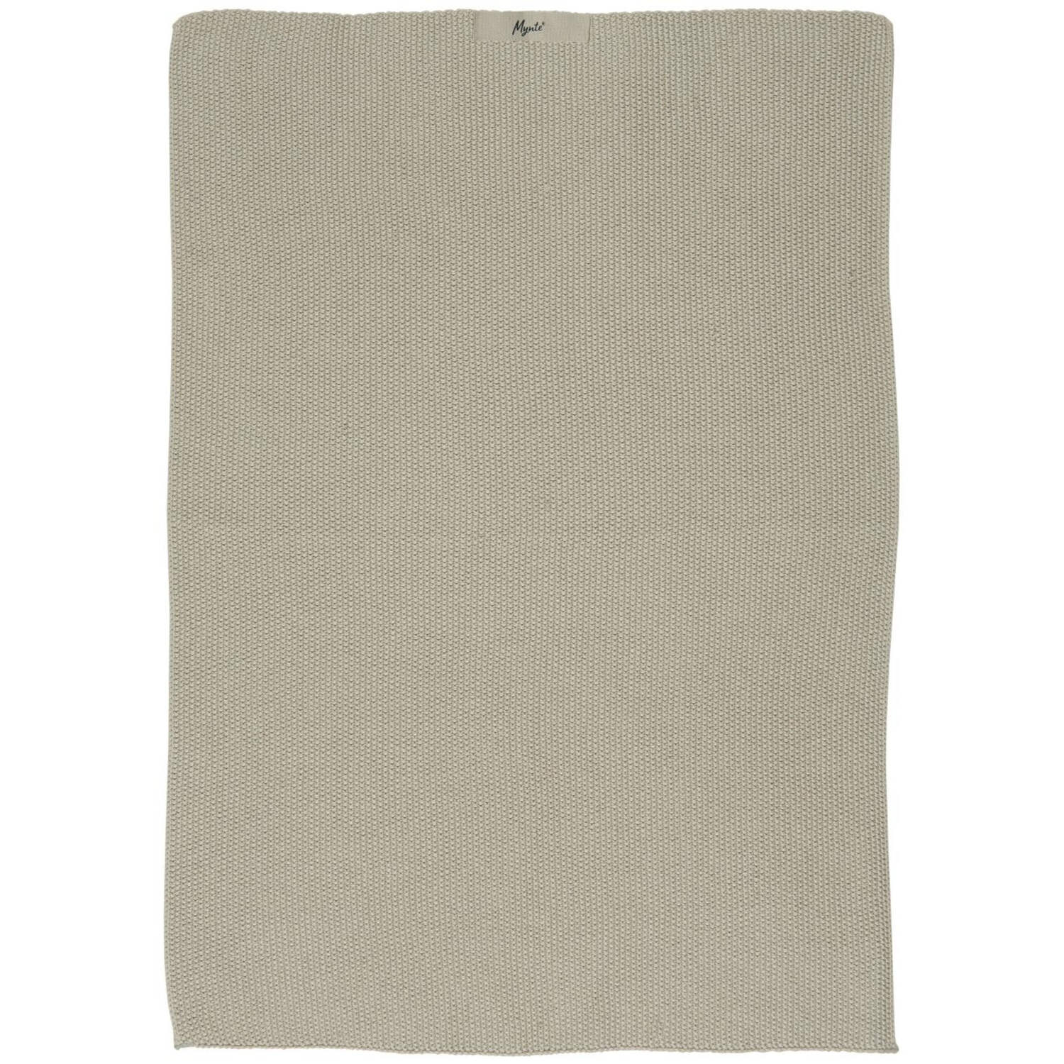 Ib Laursen Geschirrtuch  gestrickt "Mynte" - 40x60 cm (Beige)