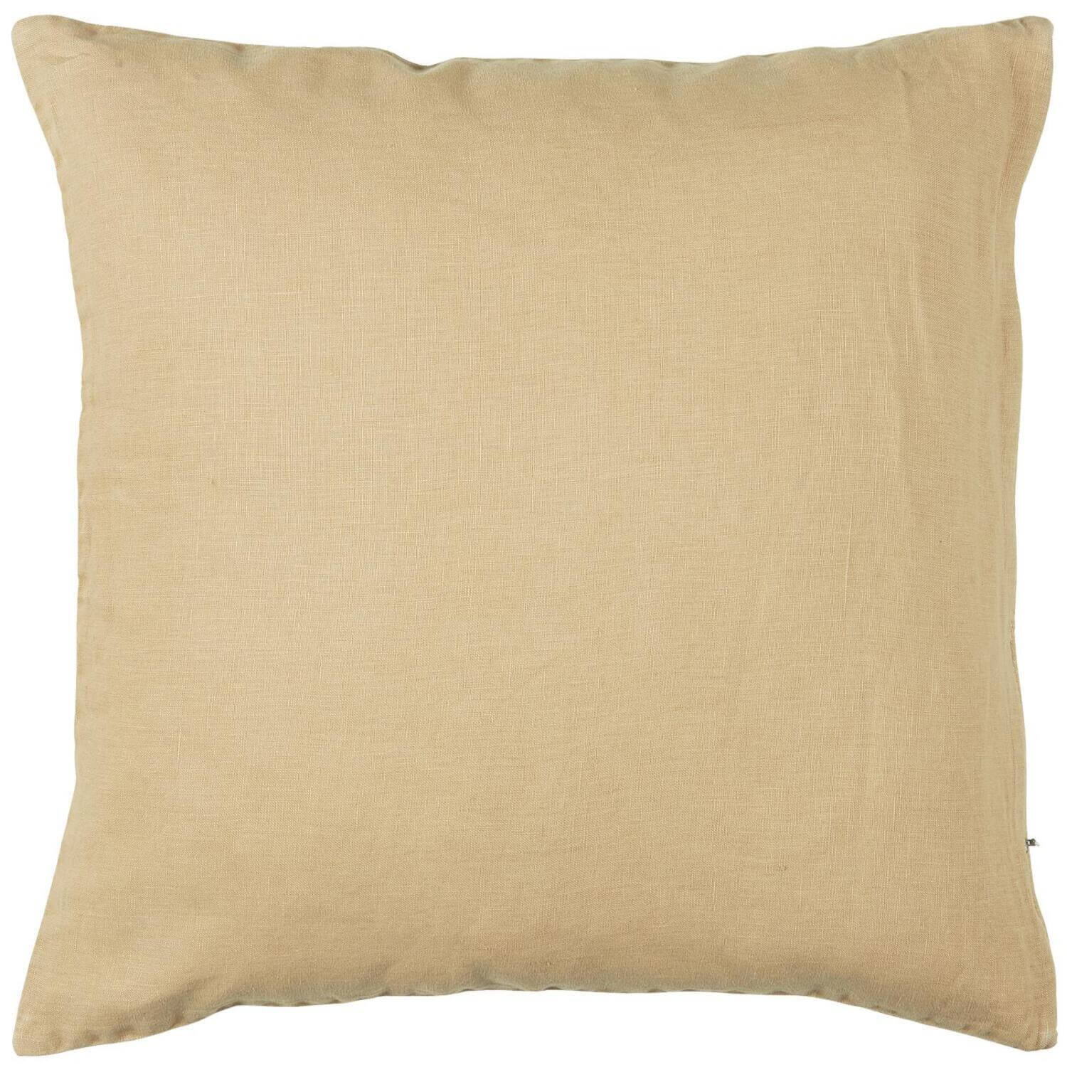 Kissenbezug aus Leinen - 50x50 cm (Cafe Creme/Natur) Ib Laursen