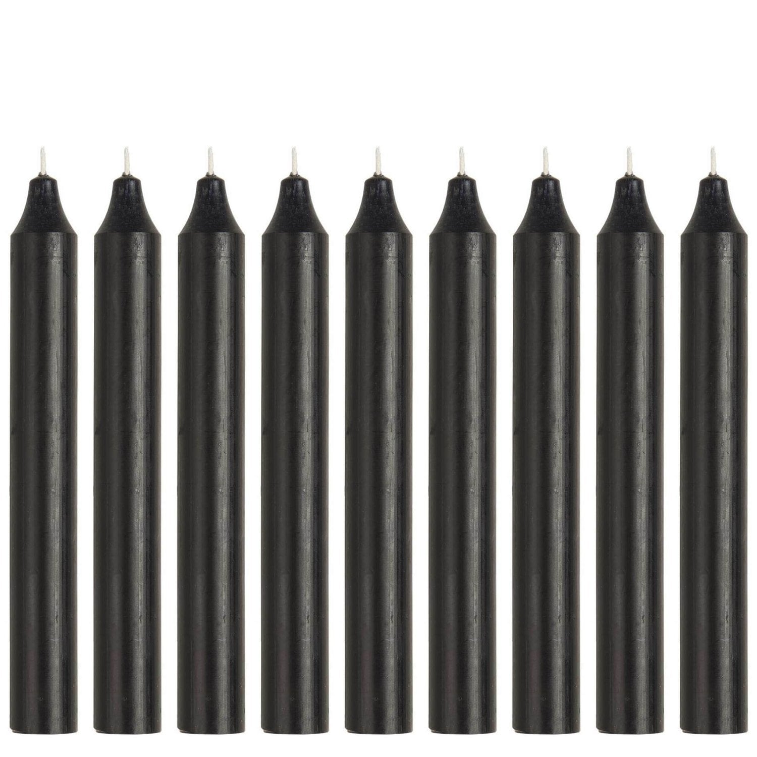 Rustikale Kerze - ø2,2 cm (Schwarz) Ib Laursen
