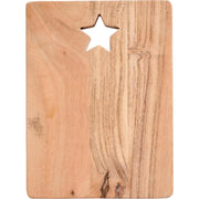 Schneidebrett "Stern" - 20x15x1,5 cm (Natur) Ib Laursen