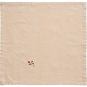 Ib Laursen Stoffserviette "Tradition - Winterbeerzweig" -  40x40 cm (Leinenfarbig) Ib Laursen