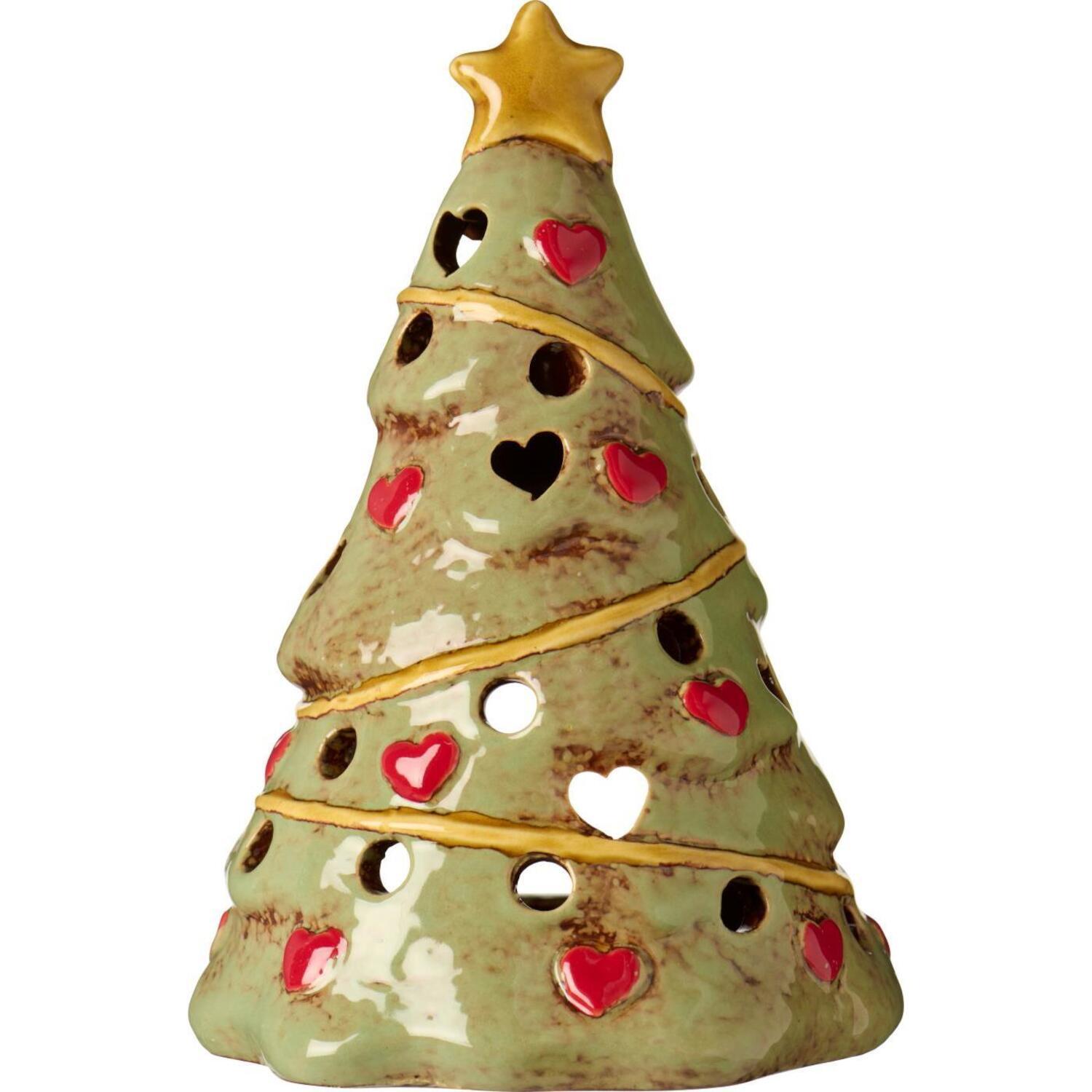 Ib Laursen Tannenbaum "Stillenat" - 10,2x15 cm (Bunt) Ib Laursen