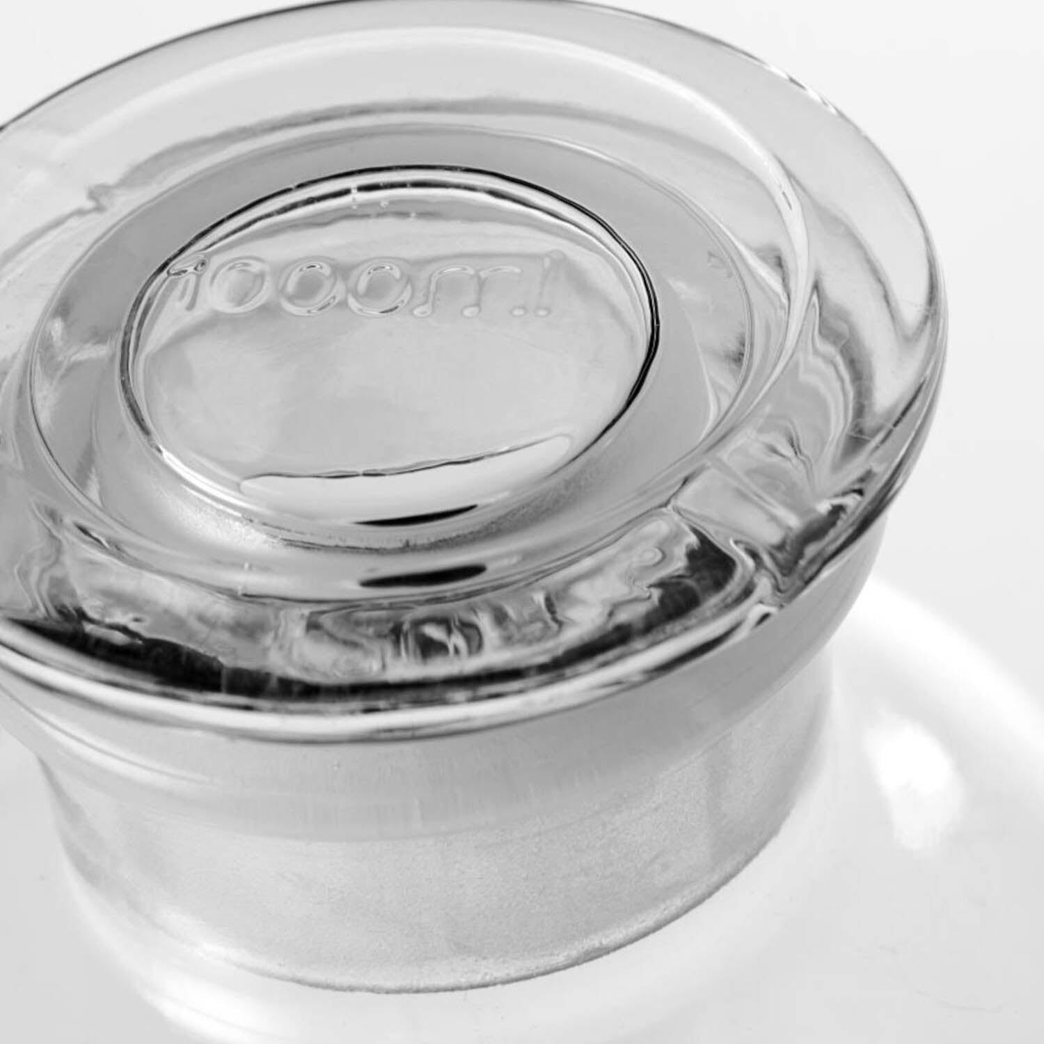 Apothekerglas mit Glasdeckel - 1 l (Transparent)