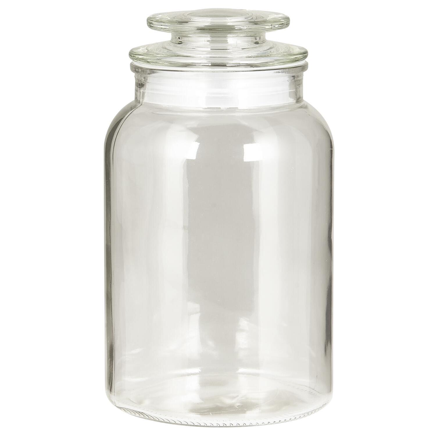 Vorratsglas mit Deckel - 1,5 l (Transparent)