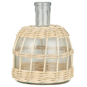 Apothekerglas für Stabkerze - 12x16,5 cm (Natur)
