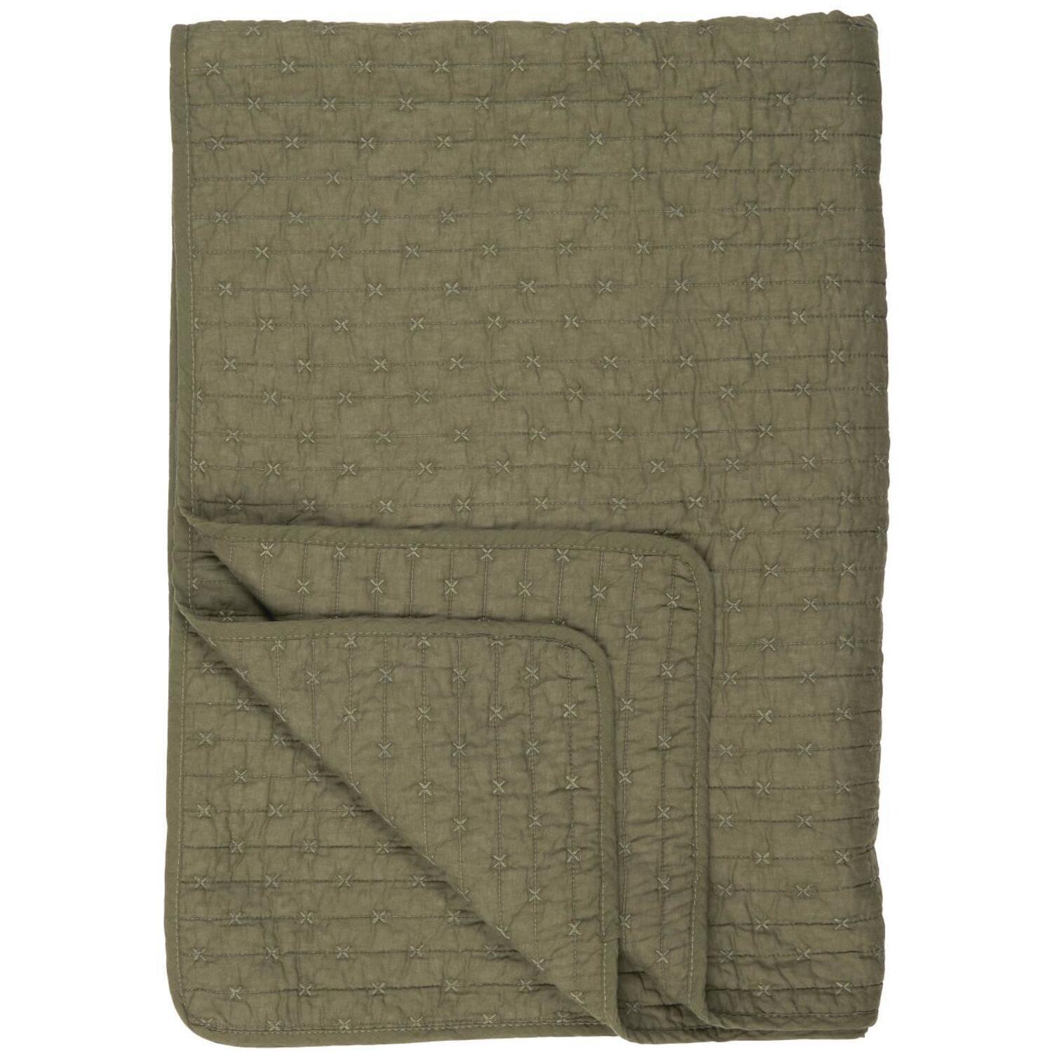 Quilt - 180x130 cm (Olive)