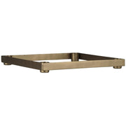 Adventskerzenhalter für 4 Stabkerzen (Gold)