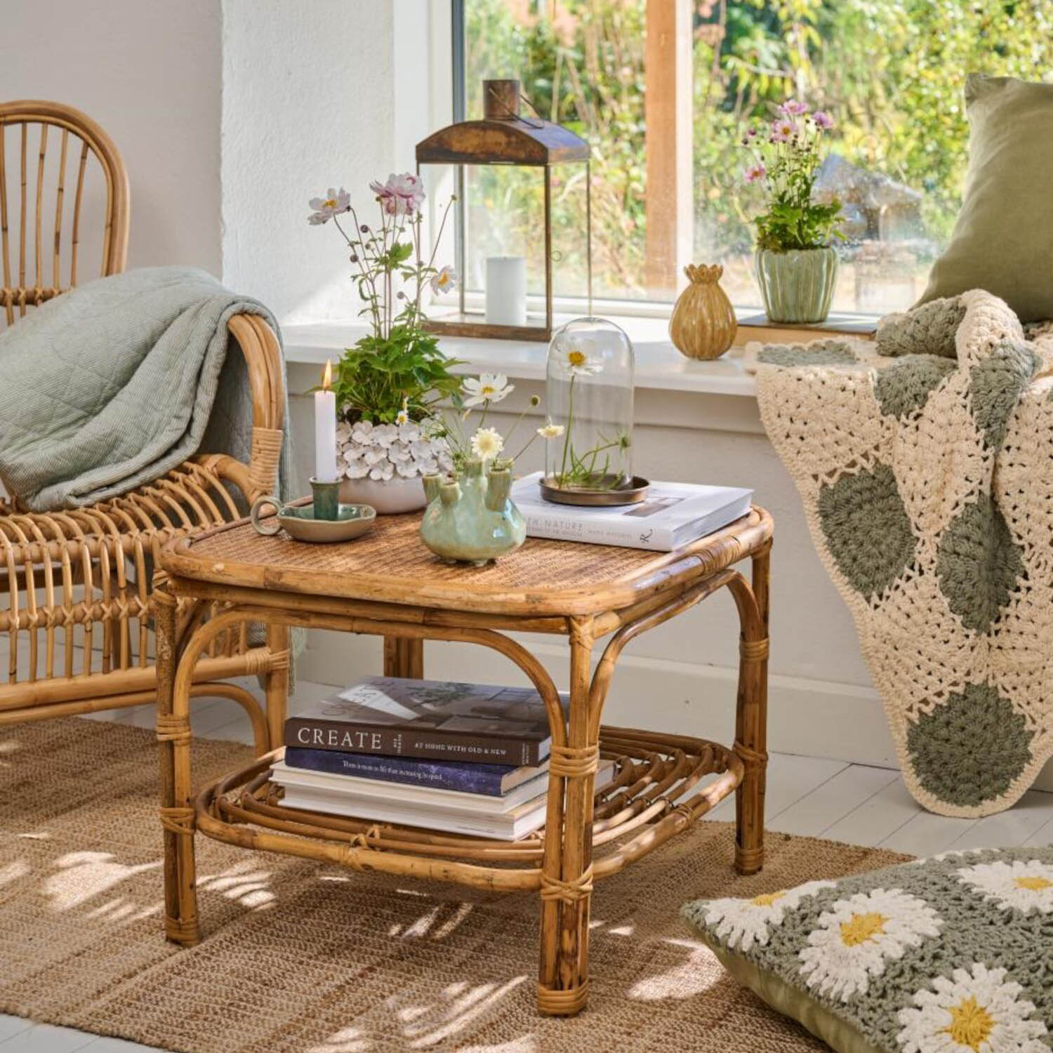 Kerzenhalter - 11x14,5x6,5 cm (Ocean Green) Ib Laursen