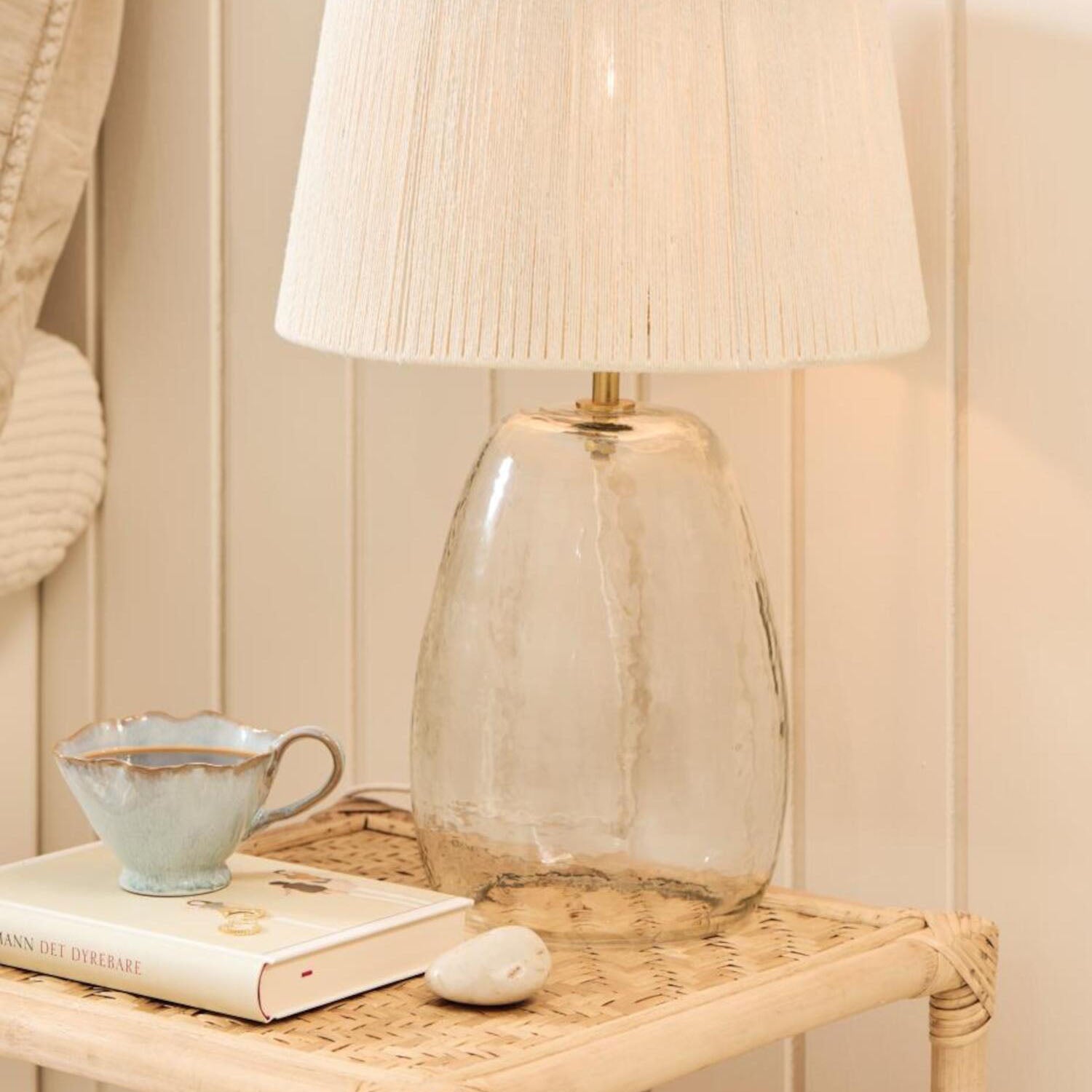Tischlampe "Congo" - 220x30,5x45,5 cm (Creme)