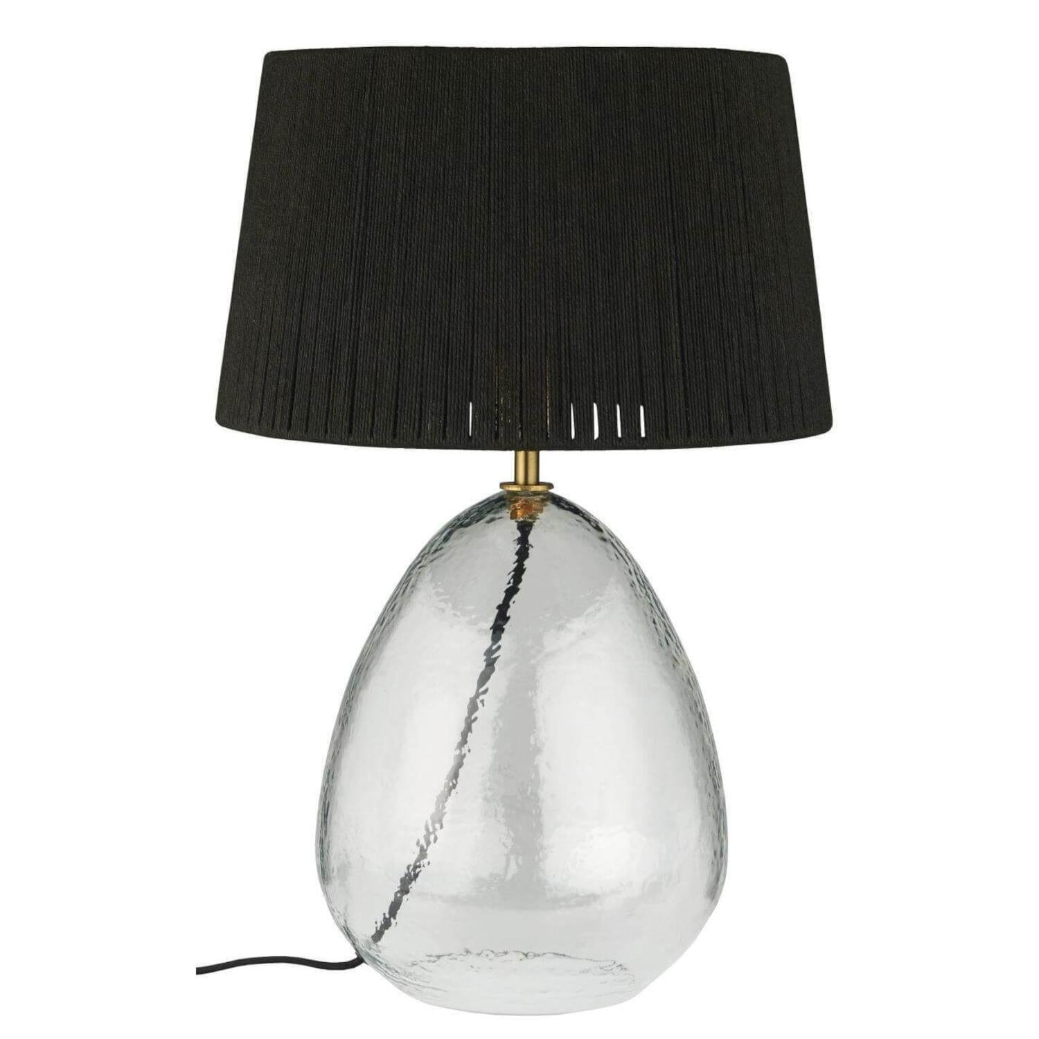 Tischlampe "Kairo" - 220x30x46,5 cm (Schwarz)