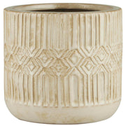Blumentopf "Astrid" - 14x13 cm (Creme)