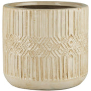 Blumentopf "Astrid" - 18x17 cm (Creme)