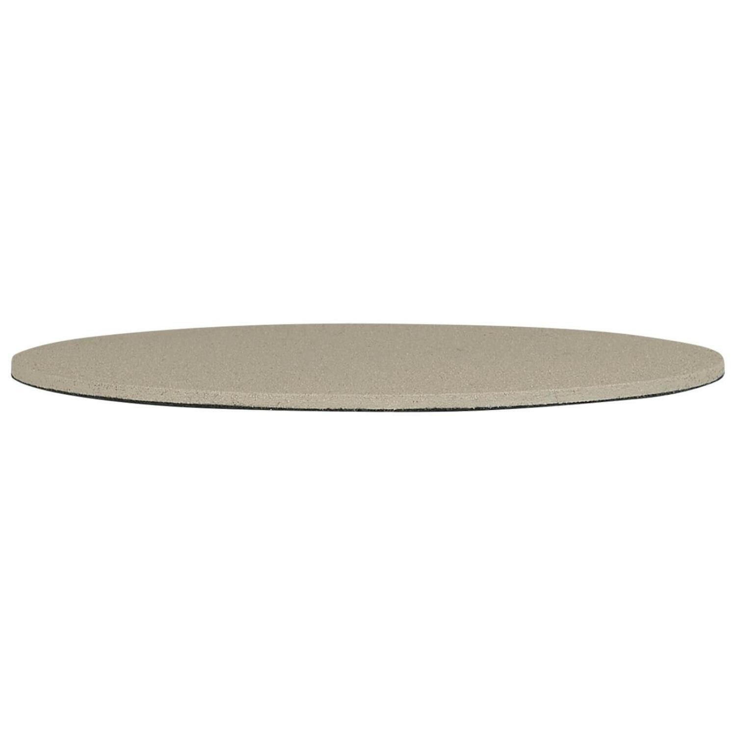 Platte für Stumpenkerze - 10,5x0,2 cm (Ash Grey)