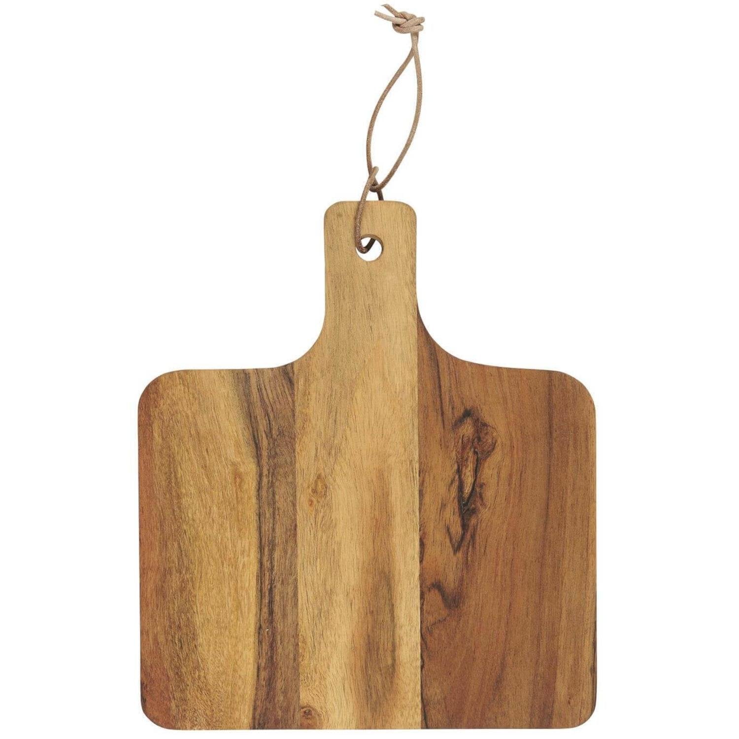 Tapasbrett aus Holz - 29cm (Natur)